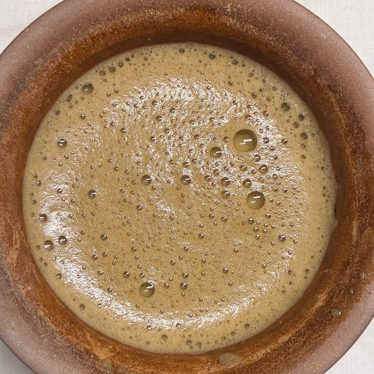 hojicha powder tea ; coffee alternative
